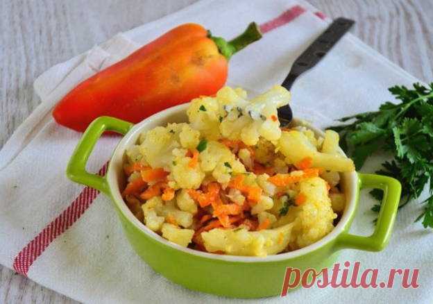 Цветная капуста по-корейски - Вкусные Идеи