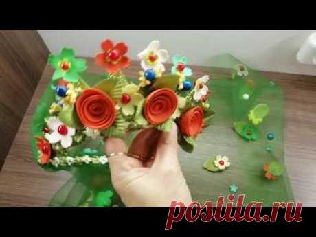 Корона для Цветочной Феи/ Костюм на утренник/ Flower Fairy Crown