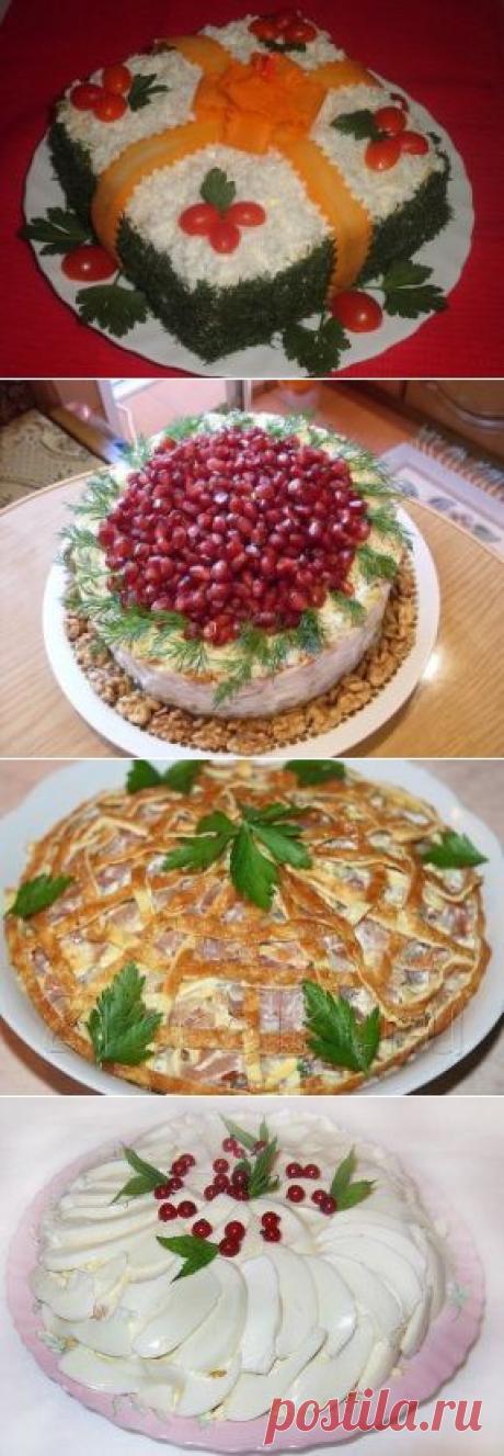 Салаты на новый год