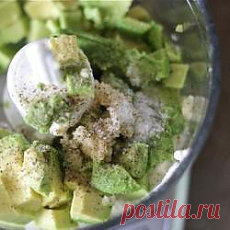 Рецепт: Заправка для цезаря из авокадо - все рецепты России