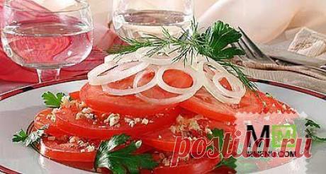 Салат острый с чесноком и орехами - кулинарный рецепт. Миллион Меню