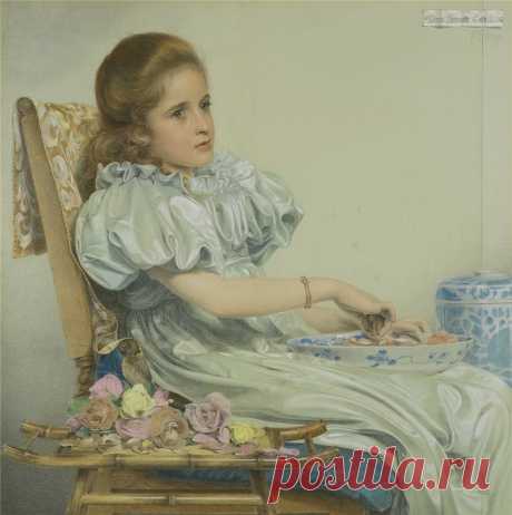 Художник Энтони Фредерик Огастас Сэндис (1825-1904)
Anthony Frederick Augustus Sandys или просто Frederick Sandys - английский живописец-прерафаэлит, иллюстратор и рисовальщик, писавший по большей части портреты, а также произведения в жанре мифологической живописи.