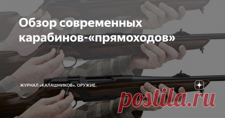 Обзор современных карабинов-«прямоходов» Первые модели оружия с прямолинейной перезарядкой появились в конце XIX столетия в качестве армейских винтовок. С 1990-х годов карабины с прямолинейным движением рукоятки при перезаряжании...