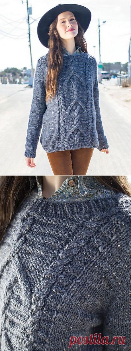 Вязание джемпера Wicklow