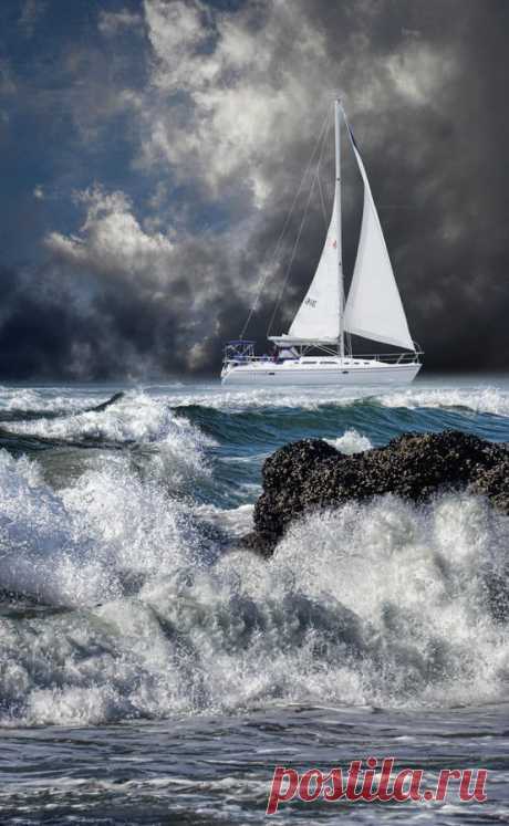 storm at sea by peter holme iii | Nature's Furry