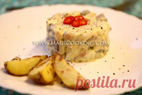 Салат из сельди &quot;Бисмарк&quot; | Магия кулинарии в Европе