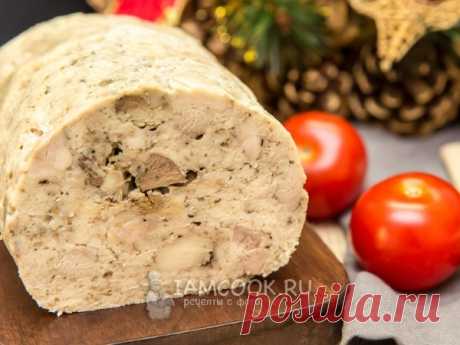 Ветчина из курицы в домашних условиях.