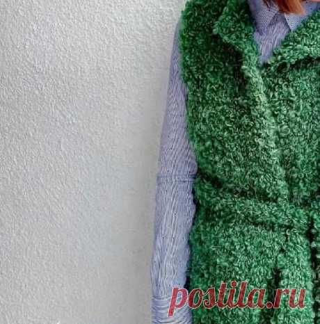 Краткое описание жилетки из Пехоркт "Буклированной"