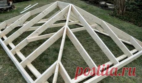 Крыша для беседки своими руками: инструкция по строительству