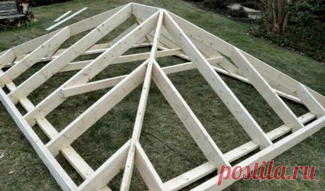 Крыша для беседки своими руками: инструкция по строительству