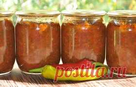Приправа (закуска) с кабачками на зиму