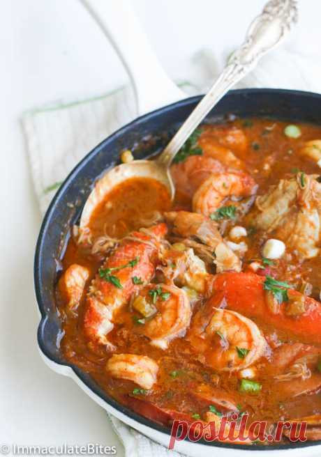 Куриное Креветки & Колбаса Гумбо - Безупречные Укусы