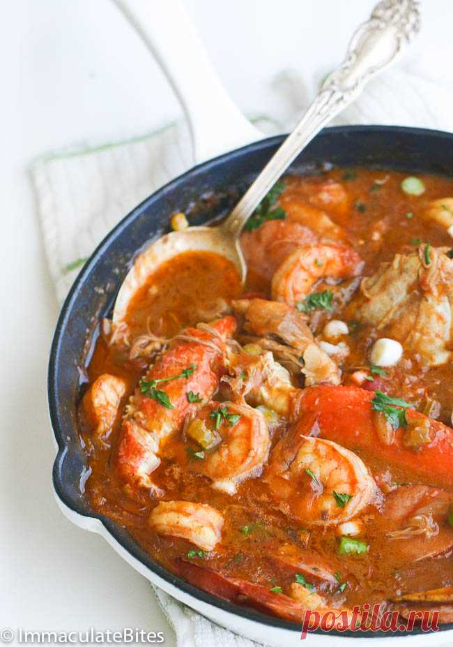 Куриное Креветки & Колбаса Гумбо - Безупречные Укусы