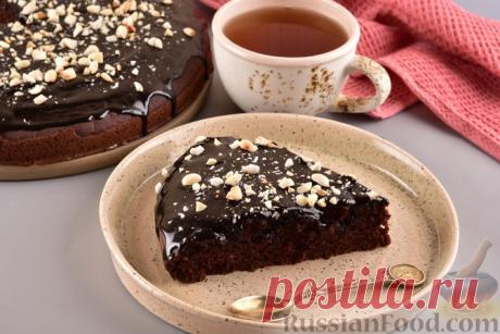Рецепт: Постный шоколадный манник на RussianFood.com