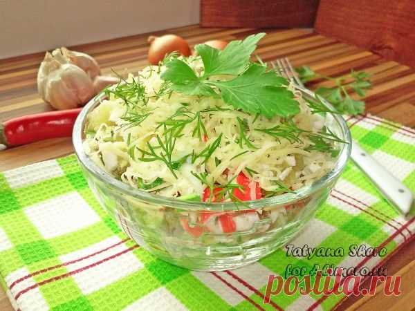 👌 Салат с крабовыми палочками, рецепты с фото Что-то давненько я не готовила салатиков. Надо исправляться ;)

Сегодня я приготовила салат с крабовых палочек. Простой, сочный, вкусный, быстрый, сытный. То, что надо. Возьму ег...