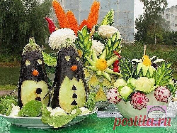Поделки из овощей