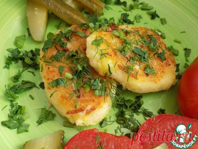 Котлеты из кус-куса и картофеля