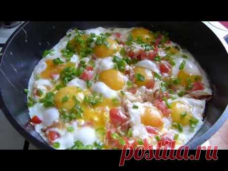 Как приготовить царскую яичницу/Так едят в деревне/Вкуснее не бывает