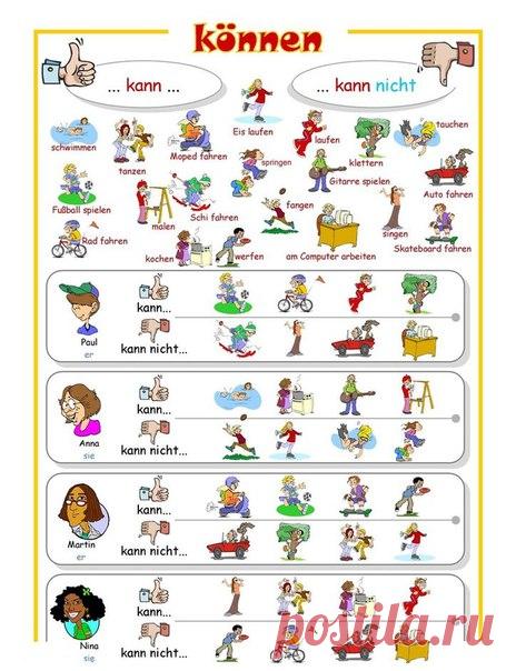 🔥 Разбираемся с модальным глаголом können / Изучение немецкого языка