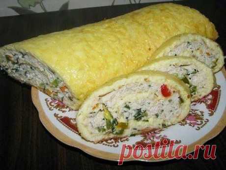 Сырно яичный рулет с куриным фаршем.Безумно вкуснo!! Быстро, легко и ОЧЕНЬ вкусно! Рецепт совсем простой. !! Более подробно о рецепте можете узнать в источникe: шеф-повар Одноклассники, по ссылке fastppc.net/HTg6 Рекомендуем посмотреть!!! Приятного аппетитa

Дорогие кулинары! Чтобы не потерять рецепт, жмите &quot;Класс!&quot;, а потом &quot;поделиться&quot;. Рецепт будет на вашей стене В Одноклассники. Всё ОК!