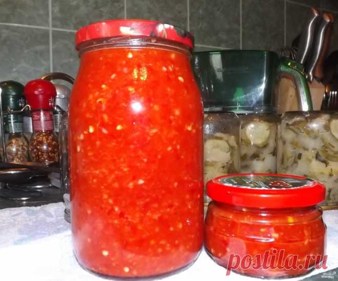 Аджика из свежих помидоров - пошаговый рецепт с фото на Повар.ру