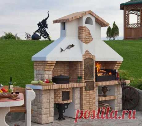 Мангал из кирпича своими руками: чертежи и фото, пошаговая инструкция