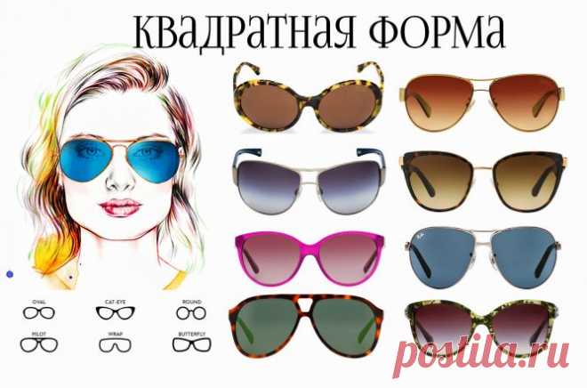 Как выбрать правильные очки по форме лица