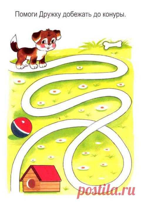 Весёлые задания на логику и внимание для детей 3-4 лет