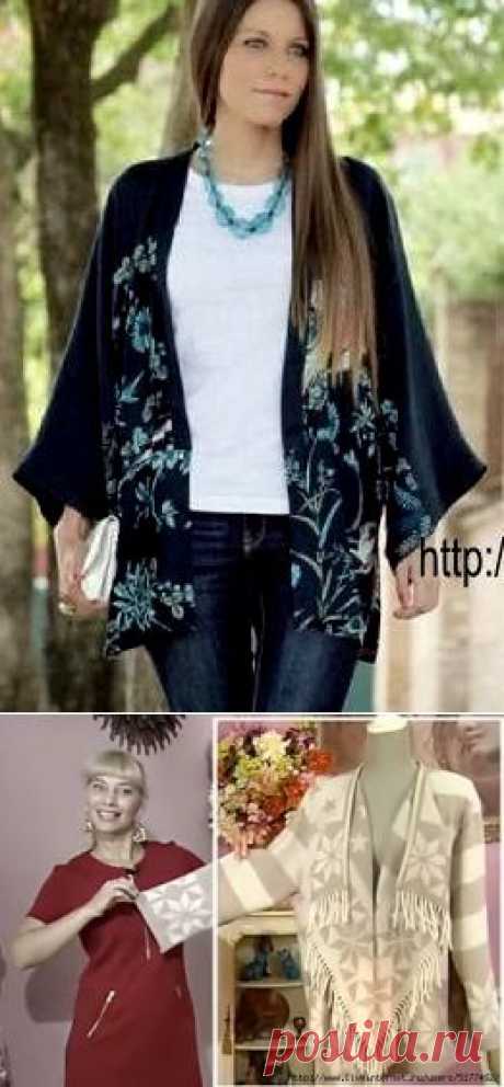 Шьем жакетик,кардиган быстро...