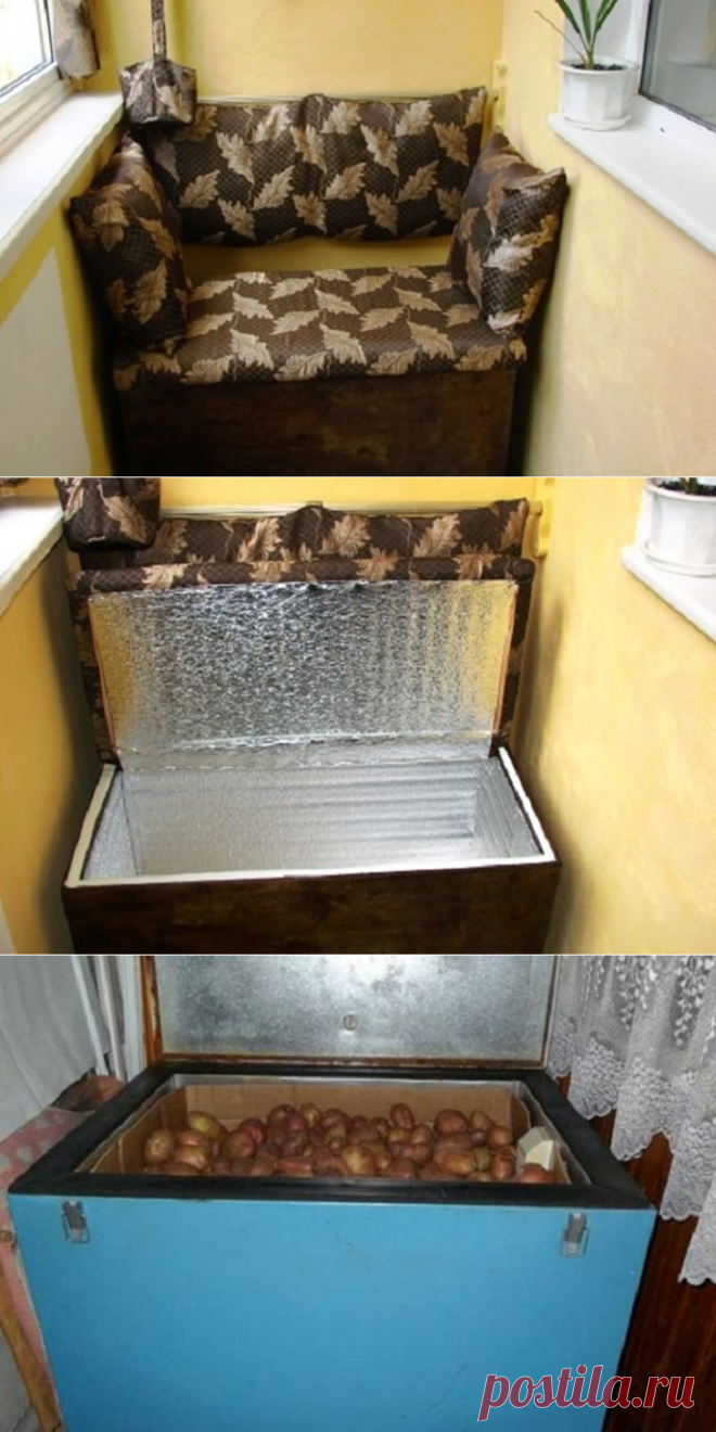 Как сделать домашний погребок на балконе