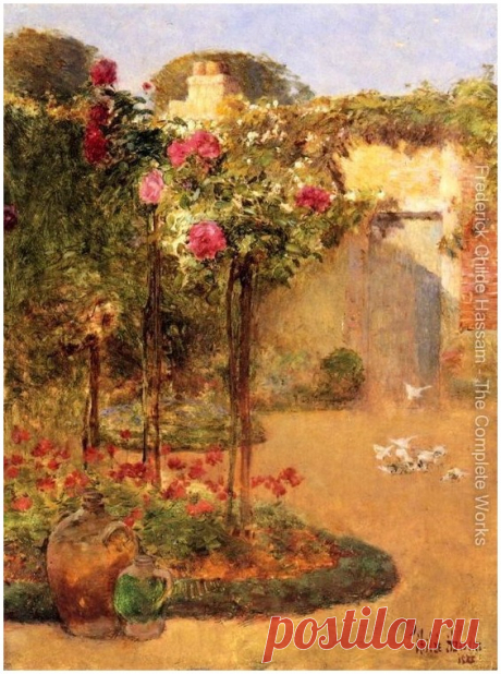 Художник Frederick Childe Hassam | 1859-1919гг.
