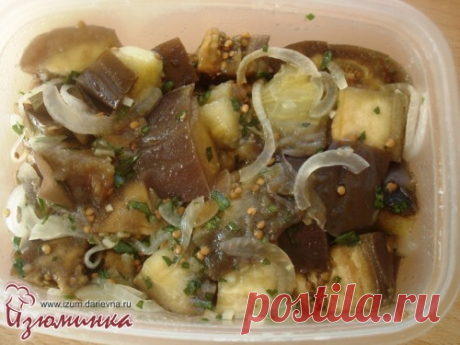 Острые закуски - рецепт маринованных баклажанов