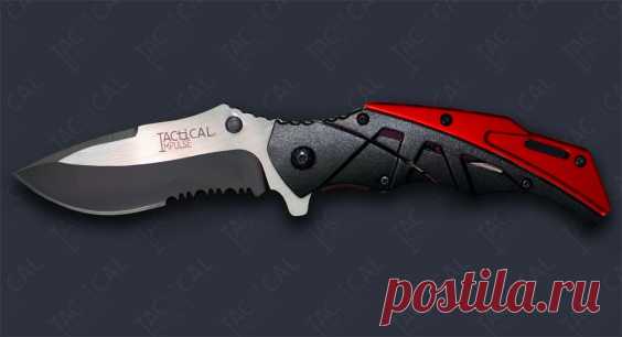 K1 Assisted-Open Knife (Red)