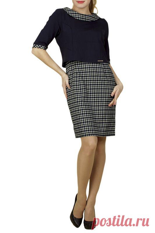 Купить Платье Lamiavita ЛА-В258(04) ТЕМНО-СИНИЙ, ЗЕЛЕНЫЙ со скидкой в интернет-магазине kupivip.ru - распродажа