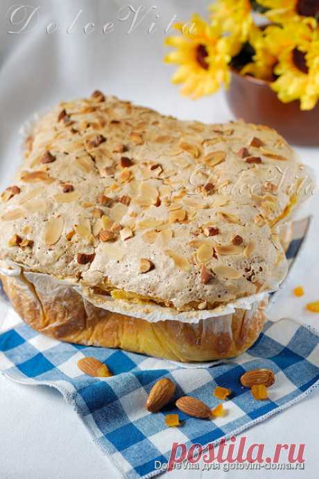 Итальянский пасхальный кулич Colomba (на закваске) •