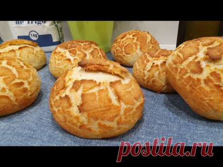 Pan tigre, panecillos crujientes por fuera y tiernos por dentro !!!
