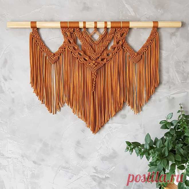 Receita Painel de Macramê Boho com Fio Náutico - Blog do Bazar Horizonte