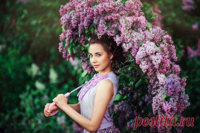 Вдохновляйтесь!!! Красивые весенние фотопортреты девушек — Фотоискусство
