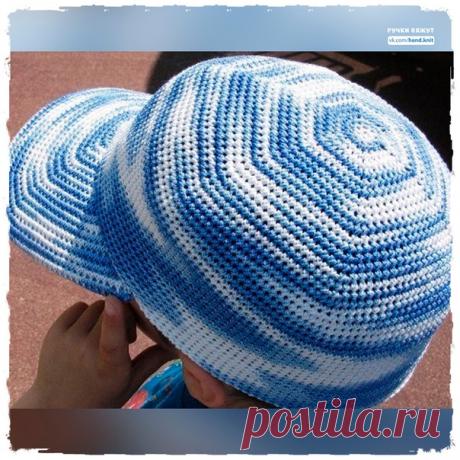 Кепочка на лето для ребенка.