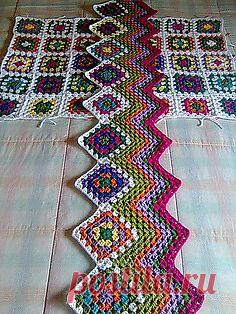 DSCF1615 - Фото-де-пледы и др. couvertures крючком - ... | Крючком