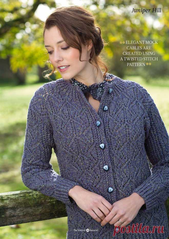 Кардиган Juniper Hill, The Knitter 67