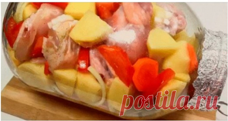Ужин в БАНКЕ: Мамин рецепт, который всегда получается вкусно Мамин рецепт, который всегда получается вкусно. Итак, нам понадобятся Продукты: 1кг окорочков,...