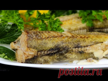 Минтай за копейки, а вкус — как в ресторане! Бесподобно Сочный минтай в духовке!