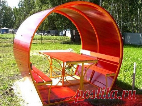 Беседки из поликарбаната