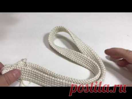 BAG HANDLE CROCHET Harika bir çanta sapı yapımı
