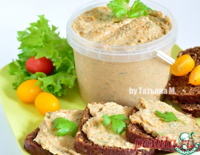 Селедочно-сырный паштет – кулинарный рецепт