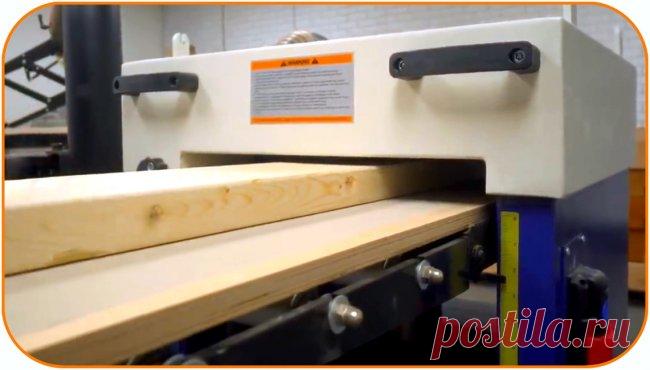 Выравнивание досок рейсмусом без использования фуганка