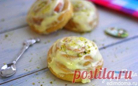Тыквенные булочки с корицей "Синнабоны" (Pumpkin Cinnamon Rolls) | Кулинарные рецепты от «Едим дома!»