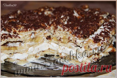 Вкусный тортик для тех, кто не умеет и не хочет печь - рецепт с фото