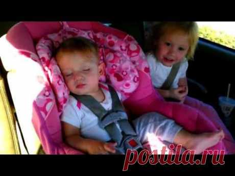 My little girl Amaya peacefully sleeping...until her favorite song comes on! ORIGINAL